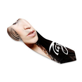 Галстук 3D с принтом Tarja Turunen Nightwish в Екатеринбурге, 100% полиэстер | Длина 148 см; Плотность 150-180 г/м2 | nightwish | металл | музыка | рок | тарья турунен
