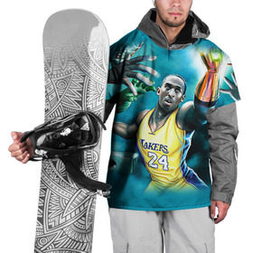 Накидка на куртку 3D с принтом Kobe Bryant в Екатеринбурге, 100% полиэстер |  | Тематика изображения на принте: kobe bryant | lakers | los angeles lakers | nba. | баскетбол | баскетболист | коби брайант | лайкерс | лос анджелес лейкерс | нба