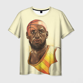 Мужская футболка 3D с принтом LeBron James в Екатеринбурге, 100% полиэфир | прямой крой, круглый вырез горловины, длина до линии бедер | cleveland cavaliers | lebron james | nba. | баскетбол | баскетболист | джеймс леброн | кливленд кавальерс | нба