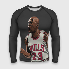 Мужской рашгард 3D с принтом Michael Jordan в Екатеринбурге,  |  | chicago bulls | michael jeffrey jordan | nba. | баскетбол | баскетболист | вашингтон уизардс | майкл джордан | нба | чикаго | чикаго буллз