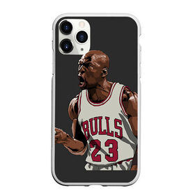 Чехол для iPhone 11 Pro Max матовый с принтом Michael Jordan в Екатеринбурге, Силикон |  | chicago bulls | michael jeffrey jordan | nba. | баскетбол | баскетболист | вашингтон уизардс | майкл джордан | нба | чикаго | чикаго буллз