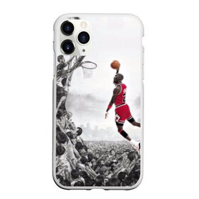 Чехол для iPhone 11 Pro Max матовый с принтом Michael Jordan в Екатеринбурге, Силикон |  | chicago bulls | michael jeffrey jordan | nba. | баскетбол | баскетболист | вашингтон уизардс | майкл джордан | нба | чикаго | чикаго буллз