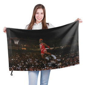 Флаг 3D с принтом Michael Jordan в Екатеринбурге, 100% полиэстер | плотность ткани — 95 г/м2, размер — 67 х 109 см. Принт наносится с одной стороны | chicago bulls | michael jeffrey jordan | nba. | баскетбол | баскетболист | вашингтон уизардс | майкл джордан | нба | чикаго | чикаго буллз