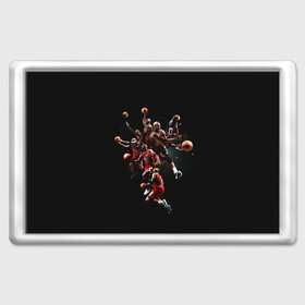 Магнит 45*70 с принтом Michael Jordan в Екатеринбурге, Пластик | Размер: 78*52 мм; Размер печати: 70*45 | chicago bulls | michael jeffrey jordan | nba. | баскетбол | баскетболист | вашингтон уизардс | майкл джордан | нба | чикаго | чикаго буллз