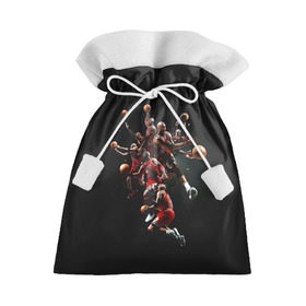 Подарочный 3D мешок с принтом Michael Jordan в Екатеринбурге, 100% полиэстер | Размер: 29*39 см | chicago bulls | michael jeffrey jordan | nba. | баскетбол | баскетболист | вашингтон уизардс | майкл джордан | нба | чикаго | чикаго буллз
