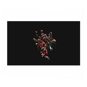 Бумага для упаковки 3D с принтом Michael Jordan в Екатеринбурге, пластик и полированная сталь | круглая форма, металлическое крепление в виде кольца | Тематика изображения на принте: chicago bulls | michael jeffrey jordan | nba. | баскетбол | баскетболист | вашингтон уизардс | майкл джордан | нба | чикаго | чикаго буллз