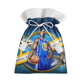 Подарочный 3D мешок с принтом Баскетболист в Екатеринбурге, 100% полиэстер | Размер: 29*39 см | Тематика изображения на принте: nba | баскетбол | баскетболист | нба