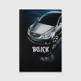 Обложка для паспорта матовая кожа с принтом Buick в Екатеринбурге, натуральная матовая кожа | размер 19,3 х 13,7 см; прозрачные пластиковые крепления | buick | lacrosse | авто | автомобиль | бьюик | водитель | лакросс | машина | спорткар