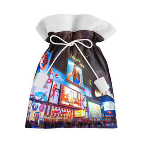 Подарочный 3D мешок с принтом Авеню стрит в Екатеринбурге, 100% полиэстер | Размер: 29*39 см | америка | город | европа | китай | красота | новинки | ночь | огонь | пейзаж | свет