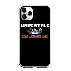 Чехол для iPhone 11 Pro матовый с принтом Undertale 4 в Екатеринбурге, Силикон |  | альфис | андайн | андертейл | асгор | дримурр | меттатон | папирус | подземелье | санс | ториэль | флауи | фриск