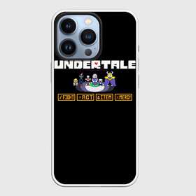 Чехол для iPhone 13 Pro с принтом Undertale 4 в Екатеринбурге,  |  | Тематика изображения на принте: альфис | андайн | андертейл | асгор | дримурр | меттатон | папирус | подземелье | санс | ториэль | флауи | фриск