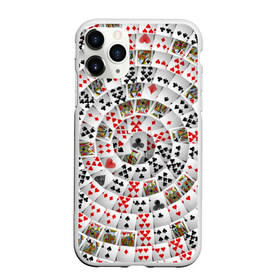 Чехол для iPhone 11 Pro матовый с принтом Игральные карты 3 в Екатеринбурге, Силикон |  | карты | настольные игры | пасьянс | покер