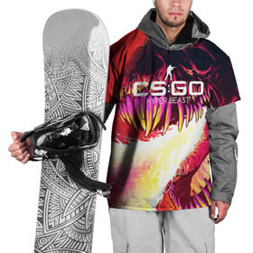 Накидка на куртку 3D с принтом cs:go - Hyper Beast style (Скоростной зверь) в Екатеринбурге, 100% полиэстер |  | beast | cs | csgo | hyper | го | зверь | кс | скоростной