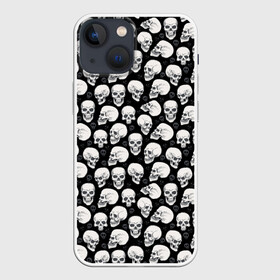 Чехол для iPhone 13 mini с принтом Halloween в Екатеринбурге,  |  | halloween | мистика | тыква | ужасы | хеллоуин | череп