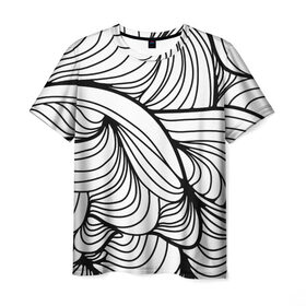 Мужская футболка 3D с принтом Смелость и счастье в Екатеринбурге, 100% полиэфир | прямой крой, круглый вырез горловины, длина до линии бедер | 