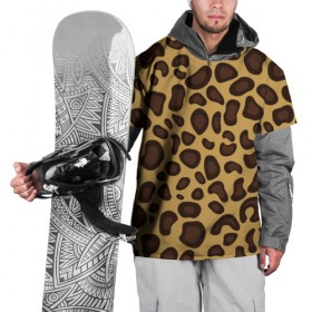 Накидка на куртку 3D с принтом Шкура леопарда в Екатеринбурге, 100% полиэстер |  | Тематика изображения на принте: 