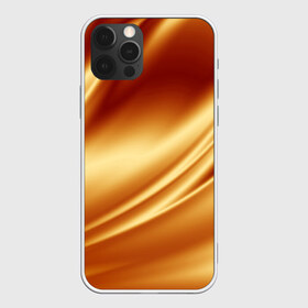 Чехол для iPhone 12 Pro Max с принтом Golden Silk в Екатеринбурге, Силикон |  | Тематика изображения на принте: gold | golden silk | textile | texture | золотой шёлк | текстиль | текстура | ткань