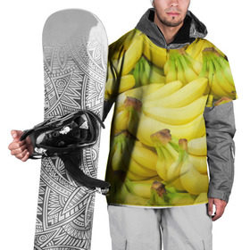 Накидка на куртку 3D с принтом бананы в Екатеринбурге, 100% полиэстер |  | Тематика изображения на принте: 
