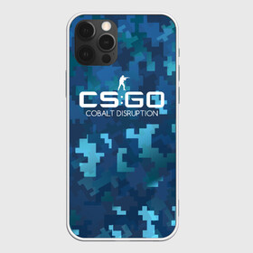 Чехол для iPhone 12 Pro с принтом cs:go - Cobalt Disruption (Ржавый кобальт) в Екатеринбурге, силикон | область печати: задняя сторона чехла, без боковых панелей | cobalt | cs | csgo | desert | disruption | eagle | го | кобальт | кс | ржавый