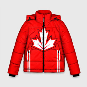 Зимняя куртка для мальчиков 3D с принтом Сборная Канады по хоккею 2016 в Екатеринбурге, ткань верха — 100% полиэстер; подклад — 100% полиэстер, утеплитель — 100% полиэстер | длина ниже бедра, удлиненная спинка, воротник стойка и отстегивающийся капюшон. Есть боковые карманы с листочкой на кнопках, утяжки по низу изделия и внутренний карман на молнии. 

Предусмотрены светоотражающий принт на спинке, радужный светоотражающий элемент на пуллере молнии и на резинке для утяжки | world cup hockey | брент бёрс | вратарь | дрю даути | защитник | канада | клюшка | кубок мира | нападающий | петерс билл | сanada | сборная канады | сидни патрик кросби | хоккей | хоккейная форма | шайба