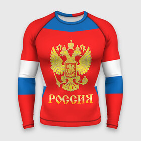 Мужской рашгард 3D с принтом Форма № 72 BOBROVSKY в Екатеринбурге,  |  | 72 bobrovsky | russia | world cup hockey | клюшка | кубок мира | россия | сборная россии | хоккей | хоккейная форма | шайба