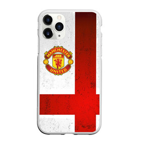 Чехол для iPhone 11 Pro матовый с принтом Manchester United FC в Екатеринбурге, Силикон |  | англия | клуб | манчестер | фк | футбол | футбольный | юнайтед