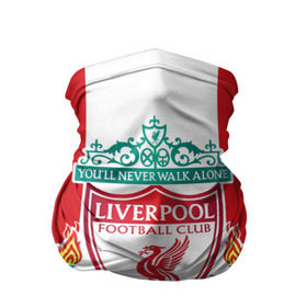 Бандана-труба 3D с принтом Liverpool FC в Екатеринбурге, 100% полиэстер, ткань с особыми свойствами — Activecool | плотность 150‒180 г/м2; хорошо тянется, но сохраняет форму | англия | клуб | ливерпуль | фк | футбол | футбольный