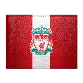 Обложка для студенческого билета с принтом Liverpool FC в Екатеринбурге, натуральная кожа | Размер: 11*8 см; Печать на всей внешней стороне | англия | клуб | ливерпуль | фк | футбол | футбольный