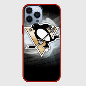 Чехол для iPhone 13 Pro Max с принтом Хоккей 1 в Екатеринбурге,  |  | Тематика изображения на принте: nhl | stanley cup |  pittsburgh penguins | кросби | кубок стенли | кубок стэнли | малкин | нхл | пингвинс | питтсбург пингвинз | сидни кросби | хоккей | хоккейный клуб