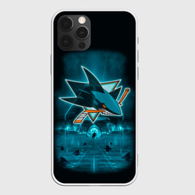 Чехол для iPhone 12 Pro Max с принтом Хоккей 4 в Екатеринбурге, Силикон |  | Тематика изображения на принте: nhl | sharks | stanley cup |  san jose sharks | кубок стенли | кубок стэнли | нхл | сан хосе | сан хосе шаркс | хоккей | хоккейный клуб | шаркс