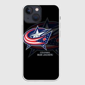 Чехол для iPhone 13 mini с принтом Хоккей 5 в Екатеринбурге,  |  | columbus | nhl | stanley cup |  columbus blue jackets | бобровский | коламбус | коламбус блю джекетс | кубок стенли | кубок стэнли | нхл | хоккей | хоккейный клуб