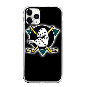 Чехол для iPhone 11 Pro матовый с принтом Хоккей 6 в Екатеринбурге, Силикон |  | nhl | stanley cup |  anaheim ducks | кубок стенли | кубок стэнли | нхл | хоккей | хоккейный клуб