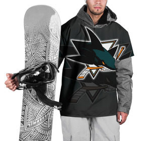 Накидка на куртку 3D с принтом Хоккей 11 в Екатеринбурге, 100% полиэстер |  | nhl | san jose sharks | sharks | stanley cup | кубок стенли | кубок стэнли | нхл | сан хосе | сан хосе шаркс | хоккей | хоккейный клуб | шаркс