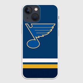 Чехол для iPhone 13 mini с принтом Хоккей 15 в Екатеринбурге,  |  | nhl | st. louis blues | stanley cup | йори | кубок стенли | кубок стэнли | лехтеря | луис блюз | нхл | сент луис | сент луис блюз | тарасенко | хоккей | хоккейный клуб