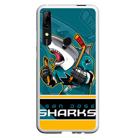 Чехол для Honor P Smart Z с принтом San Jose Sharks в Екатеринбурге, Силикон | Область печати: задняя сторона чехла, без боковых панелей | nhl | san jose sharks | sharks | stanley cup | кубок стенли | кубок стэнли | нхл | сан хосе | сан хосе шаркс | хоккей | хоккейный клуб | шаркс