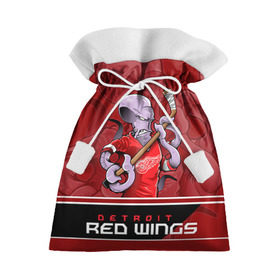 Подарочный 3D мешок с принтом Detroit Red Wings в Екатеринбурге, 100% полиэстер | Размер: 29*39 см | detroit red wings | nhl | stanley cup | детройд | детройт ред уингз | кубок стенли | кубок стэнли | марченко | нхл | хоккей | хоккейный клуб