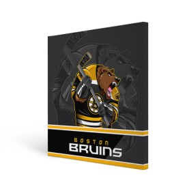 Холст квадратный с принтом Boston Bruins в Екатеринбурге, 100% ПВХ |  | boston bruins | nhl | stanley cup | бостон | бостон брюинз | брюинз | брюинс | кубок стенли | кубок стэнли | нхл | хоккей | хоккейный клуб | худобин