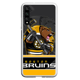 Чехол для Honor 20 с принтом Boston Bruins в Екатеринбурге, Силикон | Область печати: задняя сторона чехла, без боковых панелей | boston bruins | nhl | stanley cup | бостон | бостон брюинз | брюинз | брюинс | кубок стенли | кубок стэнли | нхл | хоккей | хоккейный клуб | худобин