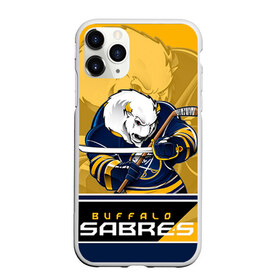 Чехол для iPhone 11 Pro матовый с принтом Buffalo Sabres в Екатеринбурге, Силикон |  | buffalo sabres | nhl | stanley cup | баффало сейбрз | буффало | кубок стенли | кубок стэнли | куликов | нхл | хоккей | хоккейный клуб
