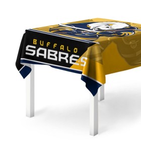 Скатерть 3D с принтом Buffalo Sabres в Екатеринбурге, 100% полиэстер (ткань не мнется и не растягивается) | Размер: 150*150 см | buffalo sabres | nhl | stanley cup | баффало сейбрз | буффало | кубок стенли | кубок стэнли | куликов | нхл | хоккей | хоккейный клуб