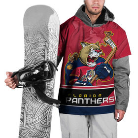 Накидка на куртку 3D с принтом Florida Panthers в Екатеринбурге, 100% полиэстер |  | Тематика изображения на принте: florida panthers | nhl | stanley cup | кубок стенли | кубок стэнли | нхл | флорида пантерз | флорида пантеры | хоккей | хоккейный клуб