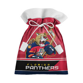Подарочный 3D мешок с принтом Florida Panthers в Екатеринбурге, 100% полиэстер | Размер: 29*39 см | florida panthers | nhl | stanley cup | кубок стенли | кубок стэнли | нхл | флорида пантерз | флорида пантеры | хоккей | хоккейный клуб