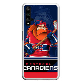 Чехол для Honor 20 с принтом Montreal Canadiens в Екатеринбурге, Силикон | Область печати: задняя сторона чехла, без боковых панелей | Тематика изображения на принте: montreal canadiens | nhl | stanley cup | емелин | кубок стенли | кубок стэнли | марков | монреаль | монреаль канадиенс | нхл | радулов | хоккей | хоккейный клуб