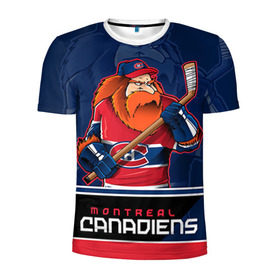 Мужская футболка 3D спортивная с принтом Montreal Canadiens в Екатеринбурге, 100% полиэстер с улучшенными характеристиками | приталенный силуэт, круглая горловина, широкие плечи, сужается к линии бедра | montreal canadiens | nhl | stanley cup | емелин | кубок стенли | кубок стэнли | марков | монреаль | монреаль канадиенс | нхл | радулов | хоккей | хоккейный клуб