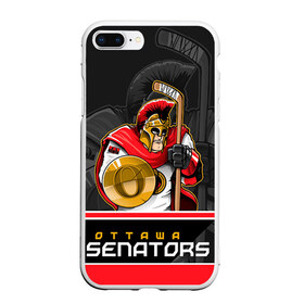 Чехол для iPhone 7Plus/8 Plus матовый с принтом Ottawa Senators в Екатеринбурге, Силикон | Область печати: задняя сторона чехла, без боковых панелей | nhl | ottawa senators | stanley cup | кубок стенли | кубок стэнли | нхл | оттава сенаторз | сенаторс | хоккей | хоккейный клуб