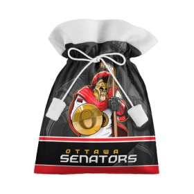 Подарочный 3D мешок с принтом Ottawa Senators в Екатеринбурге, 100% полиэстер | Размер: 29*39 см | nhl | ottawa senators | stanley cup | кубок стенли | кубок стэнли | нхл | оттава сенаторз | сенаторс | хоккей | хоккейный клуб