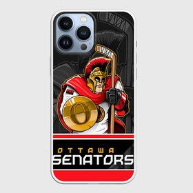 Чехол для iPhone 13 Pro Max с принтом Ottawa Senators в Екатеринбурге,  |  | nhl | ottawa senators | stanley cup | кубок стенли | кубок стэнли | нхл | оттава сенаторз | сенаторс | хоккей | хоккейный клуб