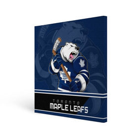 Холст квадратный с принтом Toronto Maple Leafs в Екатеринбурге, 100% ПВХ |  | nhl | stanley cup | toronto maple leafs | валиев | кубок стенли | кубок стэнли | мэпл лифс | нхл | сошников | торонто | торонто мейпл лифс | хоккей | хоккейный клуб