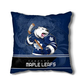 Подушка 3D с принтом Toronto Maple Leafs в Екатеринбурге, наволочка – 100% полиэстер, наполнитель – холлофайбер (легкий наполнитель, не вызывает аллергию). | состоит из подушки и наволочки. Наволочка на молнии, легко снимается для стирки | nhl | stanley cup | toronto maple leafs | валиев | кубок стенли | кубок стэнли | мэпл лифс | нхл | сошников | торонто | торонто мейпл лифс | хоккей | хоккейный клуб
