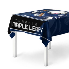 Скатерть 3D с принтом Toronto Maple Leafs в Екатеринбурге, 100% полиэстер (ткань не мнется и не растягивается) | Размер: 150*150 см | nhl | stanley cup | toronto maple leafs | валиев | кубок стенли | кубок стэнли | мэпл лифс | нхл | сошников | торонто | торонто мейпл лифс | хоккей | хоккейный клуб